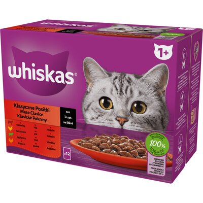 Kody rabatowe Karma dla kota WHISKAS Mix Smaków (12 x 85 g)