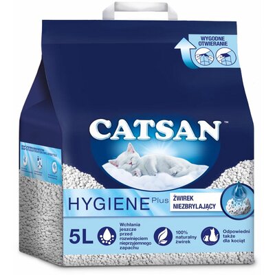 Kody rabatowe Żwirek dla kota CATSAN Hygiene 5 l