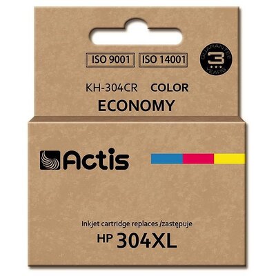 Kody rabatowe Tusz ACTIS do HP 304XL N9K07A Kolorowy 18 ml KH-304CR