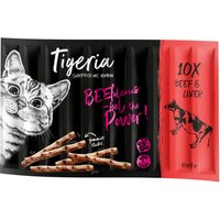 Kody rabatowe Tigeria Sticks paluszki, 10 x 5 g - Wołowina i wątróbki