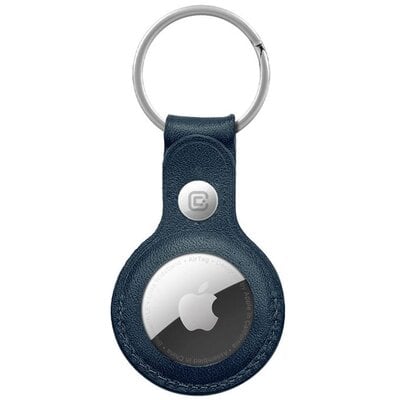 Kody rabatowe Avans - Brelok CRONG Leather Case Key Ring do Apple AirTag Granatowy