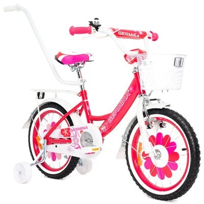 Kody rabatowe Rower dziecięcy GERMINA BMX 16 cali dla dziewczynki Różowy