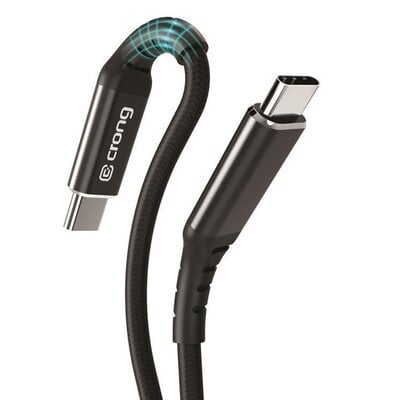Kody rabatowe Avans - Kabel USB-C - USB-C CRONG Armor Link 1.2 m Czarny