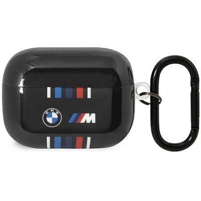 Kody rabatowe Avans - Etui na słuchawki BMW Multiple Colored Lines do Apple AirPods Pro Czarny