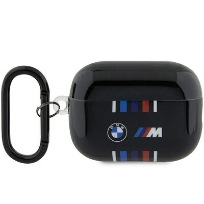 Kody rabatowe Avans - Etui na słuchawki BMW Multiple Colored Lines do Apple AirPods Pro 2 Czarny