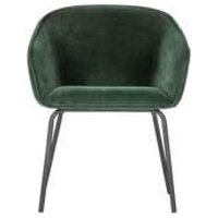 Kody rabatowe Woood :: Krzesło Sien velvet zielone szer. 63 cm
