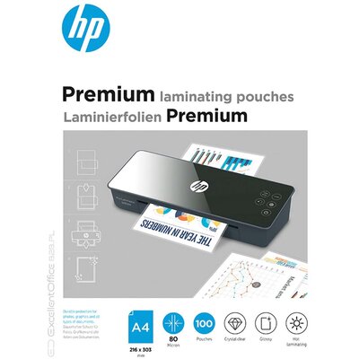 Kody rabatowe Folia do laminowania HP Premium A4 80mic 100 sztuk