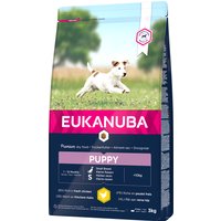 Kody rabatowe zooplus - Eukanuba Puppy Small Breed, kurczak - 3 kg
