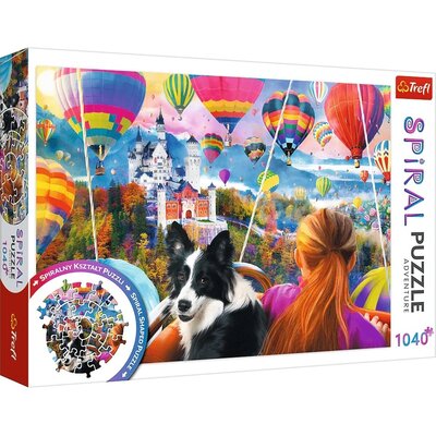 Kody rabatowe Puzzle TREFL Spiral Festiwal balonów 40018 (1040 elementów)