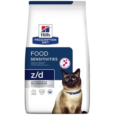 Kody rabatowe Karma dla kota HILL'S Prescription Diet Z/D Food Sensitivities Kurczak 1.5 kg