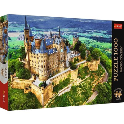 Kody rabatowe Puzzle TREFL Premium Plus Quality Photo Odyssey Zamek Hohenzollern Niemcy 10825 (1000 elementów)