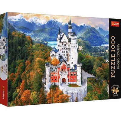 Kody rabatowe Puzzle TREFL Premium Plus Quality Photo Odyssey Zamek Neuschwanstein Niemcy 10813 (1000 elementów)