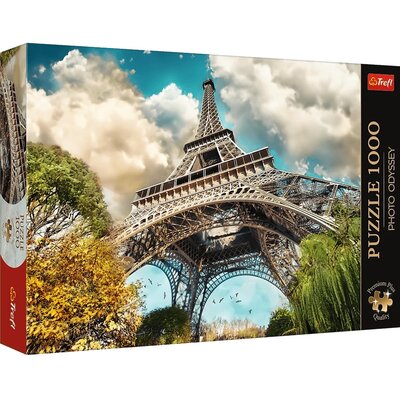 Kody rabatowe Avans - Puzzle TREFL Premium Plus Quality Photo Odyssey Wieża Eiffel w Paryżu 10815 (1000 elementów)