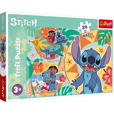 Kody rabatowe Puzzle TREFL Disney Stitch Wesoły Dzień Lilo & Stitch 14365 (24 elementy)