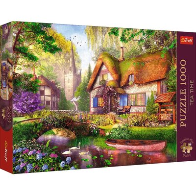 Kody rabatowe Puzzle TREFL Premium Plus Quality Tea Time Urocza chatka w lesie 10804 (1000 elementów)