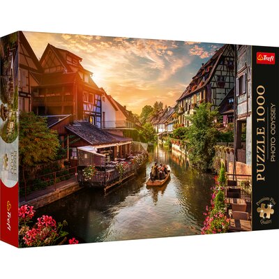 Kody rabatowe Avans - Puzzle TREFL Premium Plus Quality Photo Odyssey Mała Wenecja w Colmar Francja 10816 (1000 elementów)