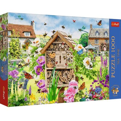 Kody rabatowe Puzzle TREFL Premium Plus Quality Tea Time Dom dla pszczół (1000 elementów)