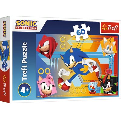 Kody rabatowe Avans - Puzzle TREFL Sonic The Hedgehog Sonic w akcji 17387 (60 elementów)