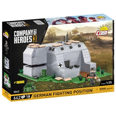Kody rabatowe Avans - Klocki plastikowe COBI Company of Heroes 3 German Fighting Position COBI-3043