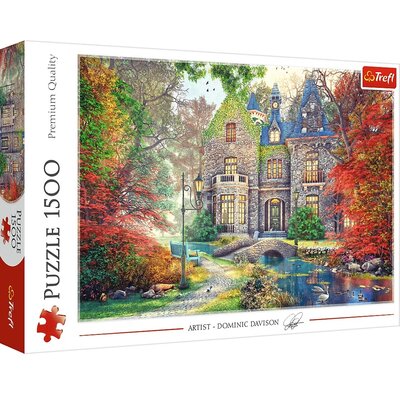 Kody rabatowe Puzzle TREFL Premium Quality Jesienny Dworek 26213 (1500 elementów)