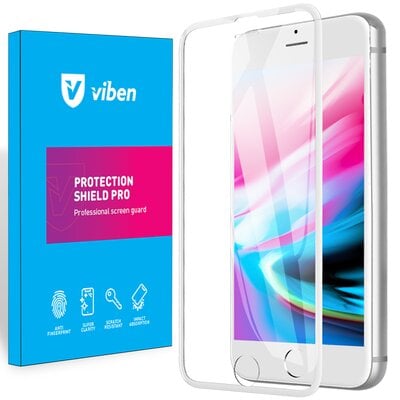 Kody rabatowe Szkło hartowane VIBEN 5D do iPhone 6/6S/7/8/SE 2020/2022 Biały