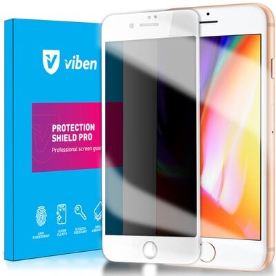 Kody rabatowe Avans - Szkło Prywatyzujące VIBEN Anti Spy do iPhone 7/8/SE 2020/2022 Biały