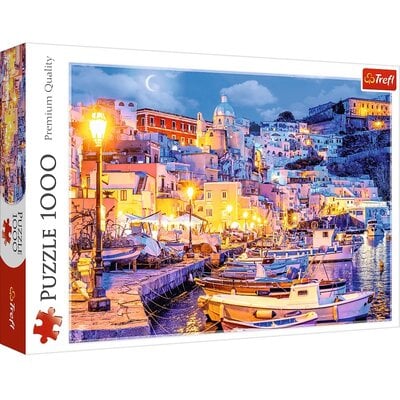 Kody rabatowe Puzzle TREFL Premium Quality Wyspa Procida nocą Włochy 10794 (1000 elementów)