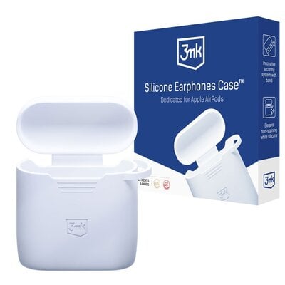 Kody rabatowe Avans - Etui 3MK Silicone Earphones Case do Apple AirPods 2nd gen. Biały
