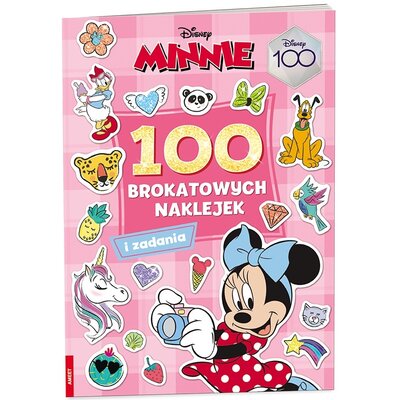 Kody rabatowe Avans - Disney Minnie 100 brokatowych naklejek NB-9101