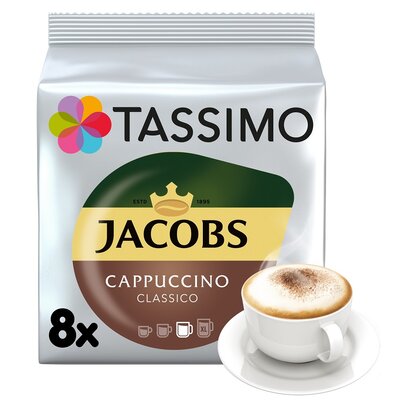 Kody rabatowe Avans - Kapsułki TASSIMO Jacobs Cappuccino Classico do ekspresu Bosch Tassimo