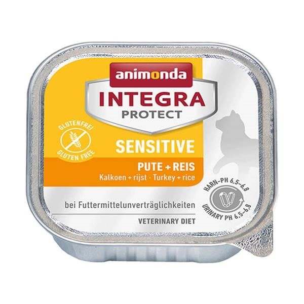 Kody rabatowe Krakvet sklep zoologiczny - ANIMONDA Integra Protect Sensitive indyk z ryżem - mokra karma dla kota - 100g