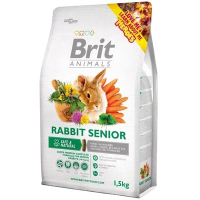 Kody rabatowe Avans - Karma dla gryzoni BRIT Rabbit Senior Complete 1.5 kg