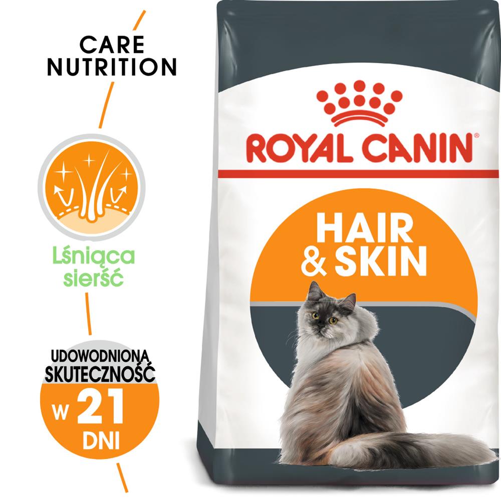 Kody rabatowe Krakvet sklep zoologiczny - ROYAL CANIN FCN Hair&Skin Care - sucha karma dla kota dorosłego - 2x10 kg