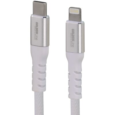 Kody rabatowe Kabel USB-C - Lightning GÖTZE & JENSEN Golden Line 1 m Biały
