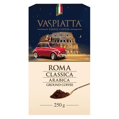 Kody rabatowe Kawa mielona VASPIATTA Roma Classica 0.25 kg