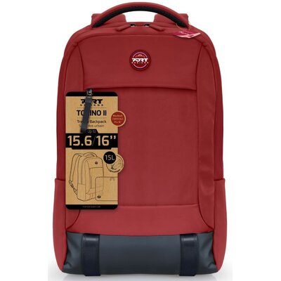 Kody rabatowe Plecak na laptopa PORT DESIGNS Torino II 15.6-16 cali Czerwony