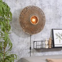 Kody rabatowe Lampy.pl - Kinkiet GOOD & MOJO Bali wykonany z bambusa, Ø 60 cm