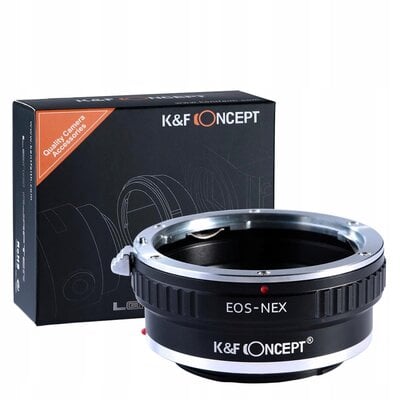 Kody rabatowe Adapter K&F CONCEPT KF06.069 EOS-NEX