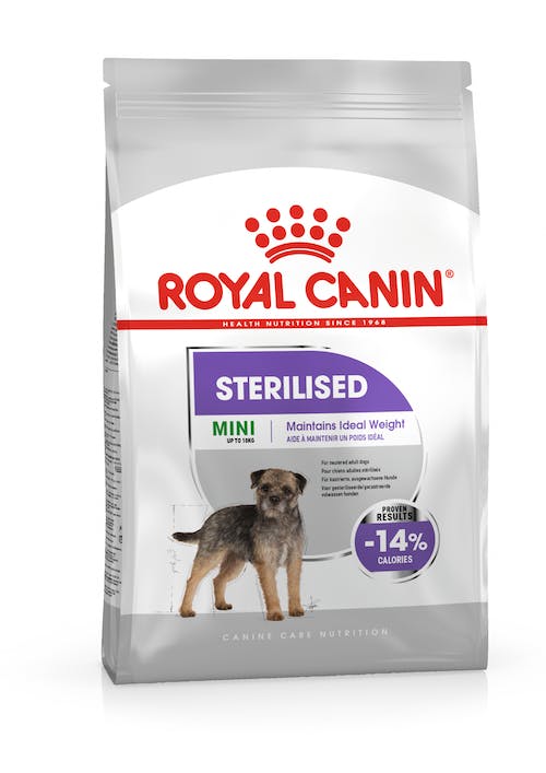 Kody rabatowe ROYAL CANIN CCN MINI STERILISED - sucha karma dla psa dorosłego - 8kg