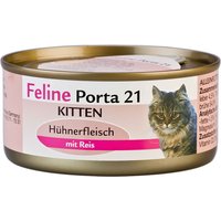 Kody rabatowe zooplus - Korzystny pakiet Feline Porta 21, 12 x 156 g - Kitten Kurczak z ryżem