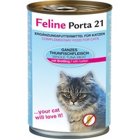 Kody rabatowe zooplus - Feline Porta 21, 6 x 400 g - Tuńczyk ze szprotkami