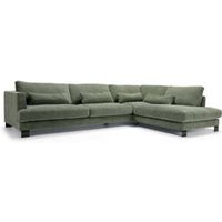 Kody rabatowe 9design sklep internetowy - Sits :: Sofa narożna / narożnik tapicerowany Brandon prawy zielony szer. 348 cm