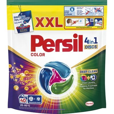 Kody rabatowe Avans - Kapsułki do prania PERSIL Discs 4 in 1 Color - 40 szt.
