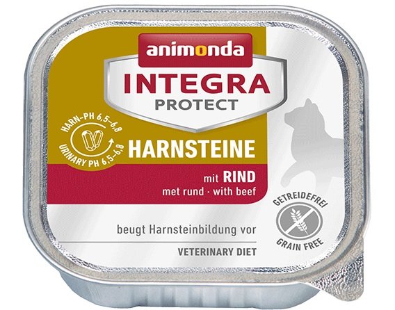 Kody rabatowe Krakvet sklep zoologiczny - ANIMONDA Integra Protect Harnsteine wołowina - mokra karma dla kota - 100 g