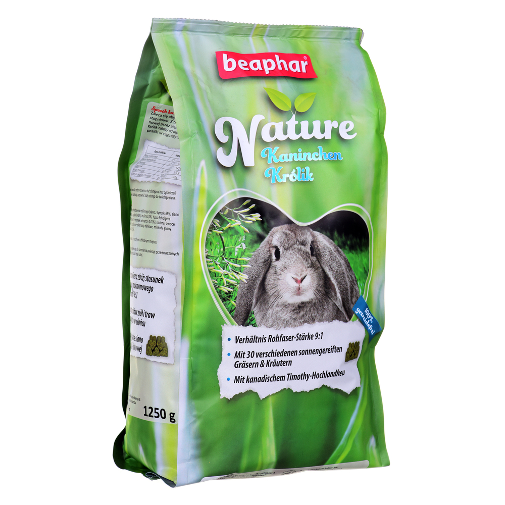 Kody rabatowe Krakvet sklep zoologiczny - BEAPHAR Nature Karma dla królików - 1250g
