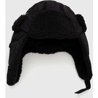 Kody rabatowe Answear.com - GAP czapka dziecięca kolor czarny z grubej dzianiny