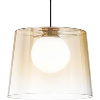 Kody rabatowe Lampy.pl - Ideal Lux Fade żyrandol LED bursztyn-przezroczysty
