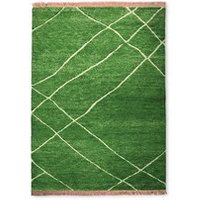 Kody rabatowe 9design sklep internetowy - HKliving :: Dywan ręcznie tkany prostokątny wełniany zielony 180x280 cm