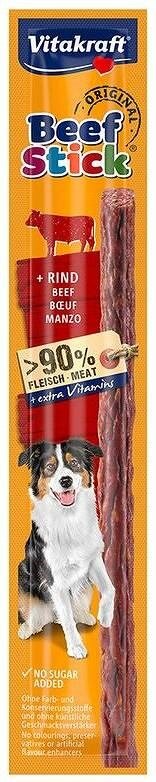 Kody rabatowe Krakvet sklep zoologiczny - VITAKRAFT Beef Stick z wołowiną - przysmak dla psa - 12 g