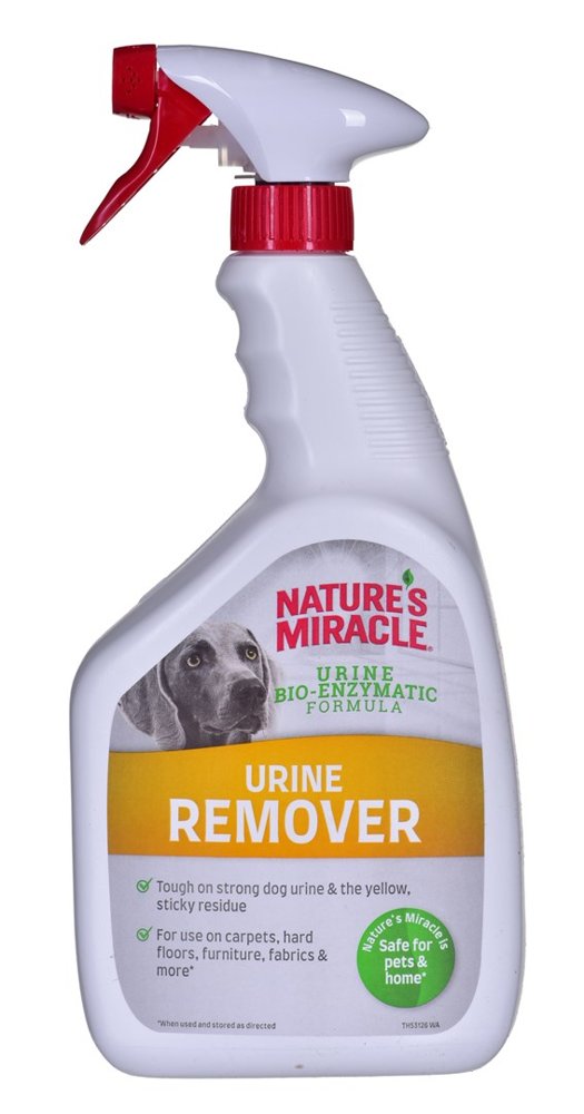 Kody rabatowe Krakvet sklep zoologiczny - NATURE'S MIRACLE Urine Remover Dog - Spray do usuwania zabrudzeń po psach - 946 ml
